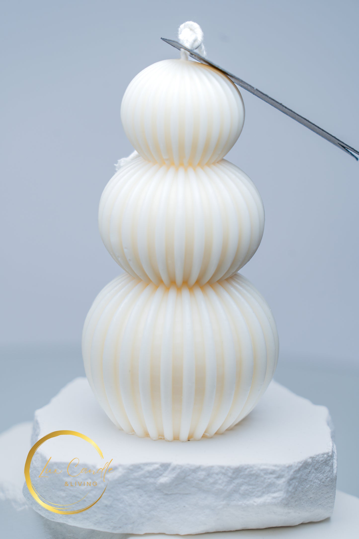 Minimal Sphere Candle