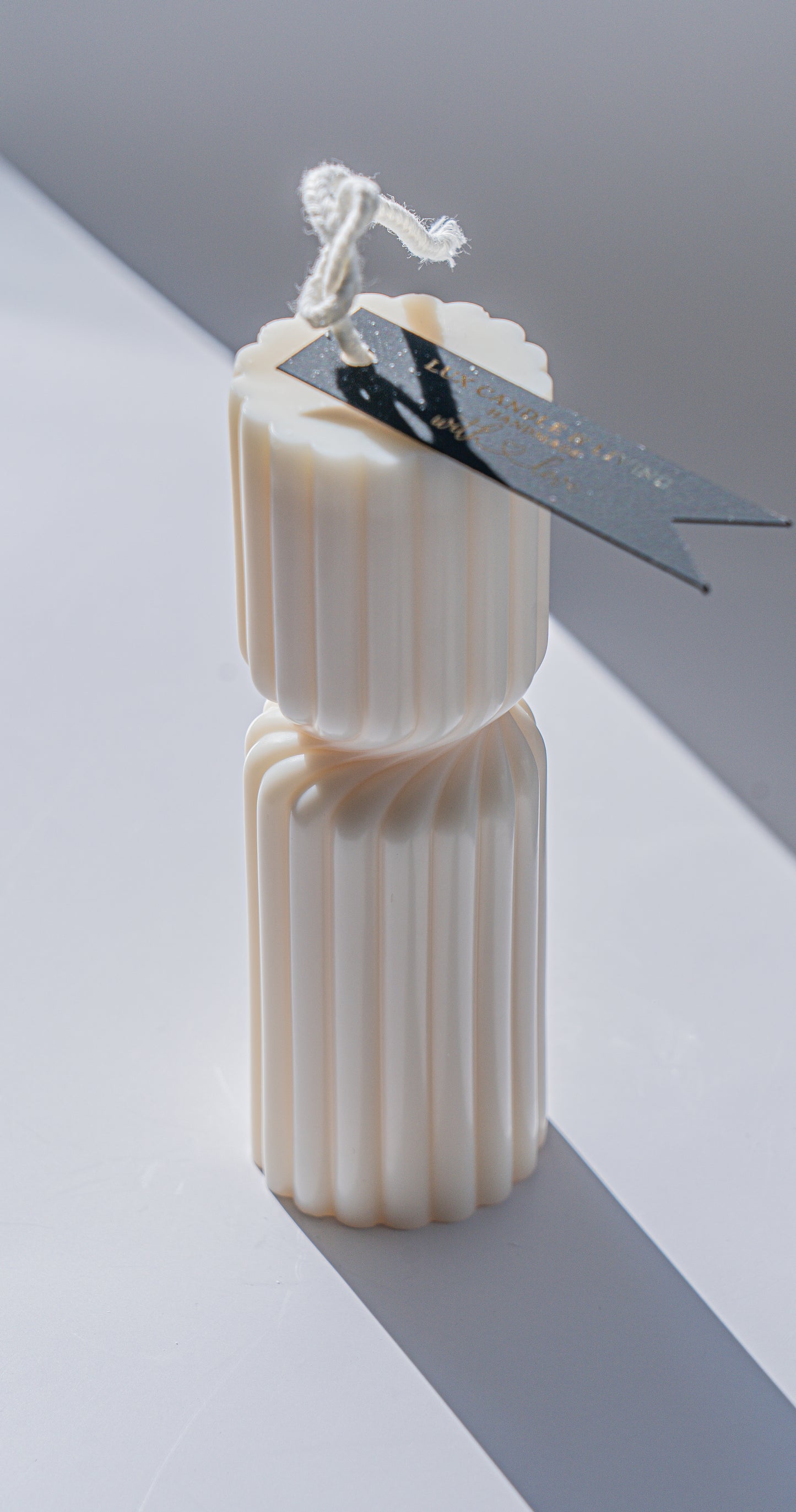 Twirl Candle - Lux Candle & living
